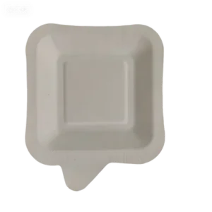 6 inch Finger plate disposable Sugarcane Bagasse Food Container Biodegradable Compostable