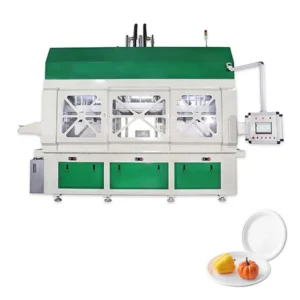 Disposable Biodegradable Sugarcane Bagasse Pulp Molding Plates Tableware Making Machine Production Line Fully Automatic Production Line