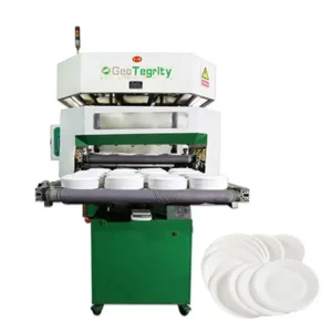 FarEast - Fully Automatic Disposable Biodegradable Fiber Bagasse Pulp Moulding Tableware Making Machine Production Line