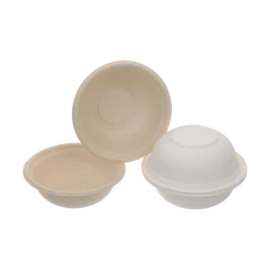 16OZ Bowl disposable Sugarcane Bagasse Food Container Biodegradable Compostable