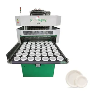 Pulp Molding Machine For Paper Recycling Biodegradable Fiber Plant Sugarcane Bagasse Tableware Fully Automatic Production Line