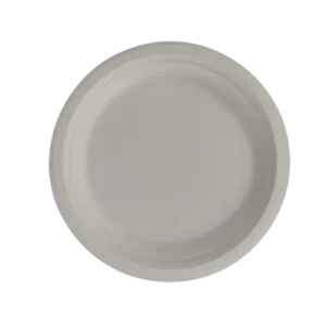 Round Plate 9inch  disposable Sugarcane Bagasse Food Container Biodegradable Compostable