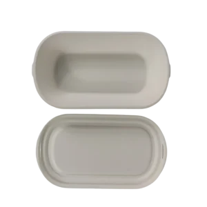 850 Takeout Container  disposable Sugarcane Bagasse Food Container Biodegradable Compostable